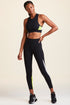 HEROINE TIGHT- BLACK WHITE LIME